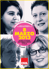 Locandina 8 marzo 2013