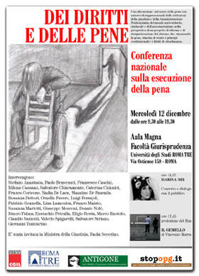 Conferenza nazionale sulla esecuzione della pena
