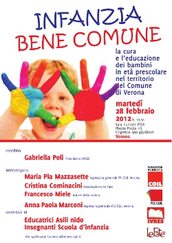 Infanzia Bene Comune - Convegno FP CGIL Verona