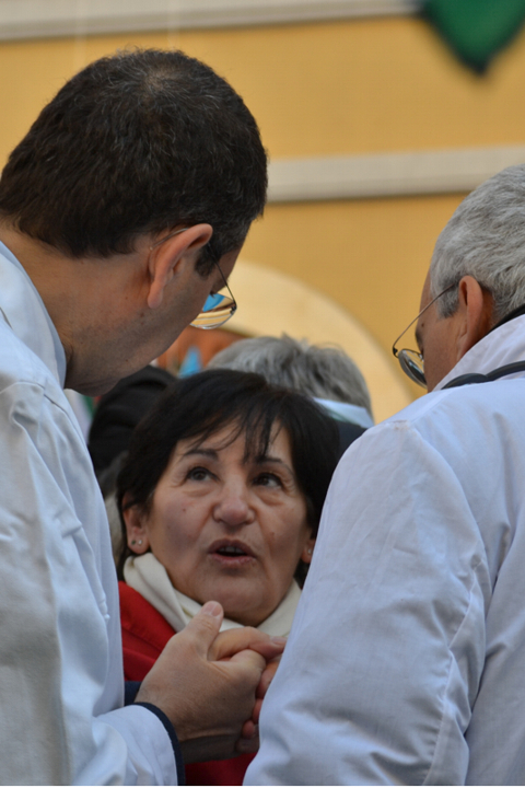  Rossana Dettori con Ignazio Marino e Massimo Cozza