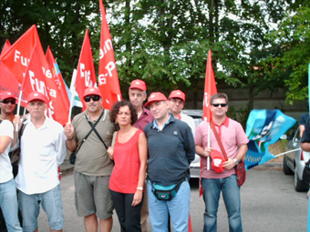 Bologna manifestazione 8 luglio 2009