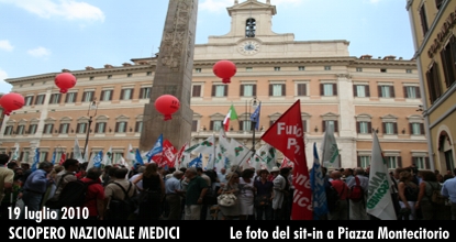 le foto del sit-in 
