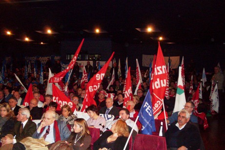 Le bandiere della FPCGIL Medici