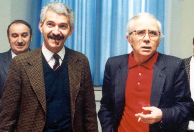 Aldo Giunti con Alfiero Grandi
