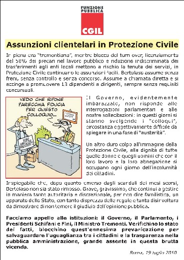 Volantino Assunzioni clientelari  (147.89 KB)