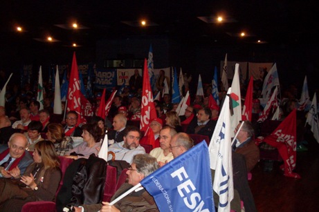 La platea del Cinema Fiamma