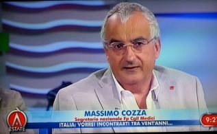 Massimo Cozza, segretario nazionale Fp Cgil Medici a RAI 3 a Coffee Break a 1 h e 21 minuti