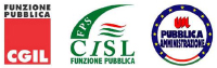 loghi unitari CGIL CISL UIL