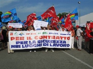 Manifestazione Lido di Venezia