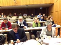 la delegazione Fp Cgil