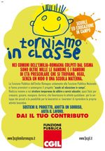 volantino raccolta fondi per zone emilia colpite dal terremoto