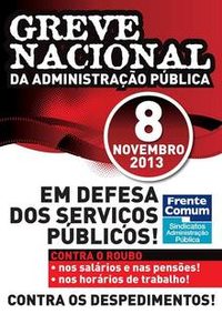 Sciopero Portogallo 8 novembre