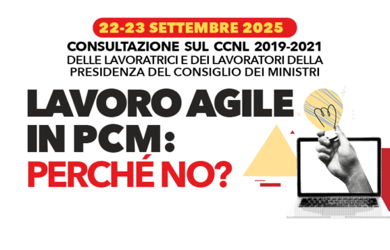 Lavoro agile in PCM: Perché no?