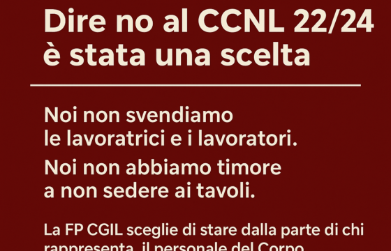 VVF: Una scelta diversa, fatta con coerenza