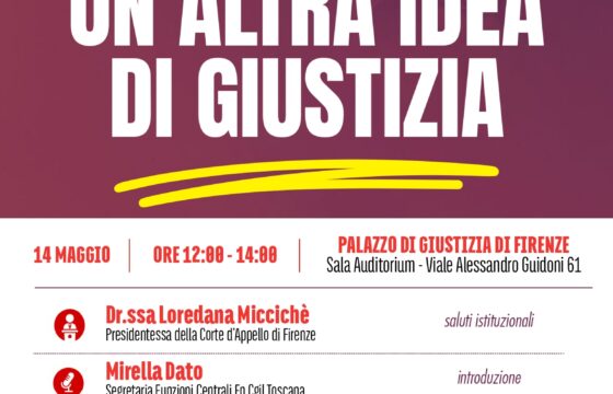 Giustizia: Fp Cgil, “gravi scoperture organico ministero. Stabilizzare tutti UPP. Domani iniziativa a Firenze”