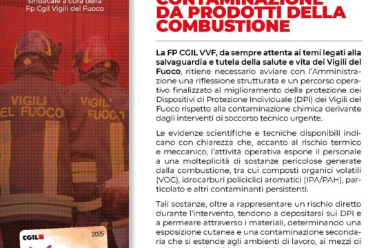 VVF : I miglioramento della protezione dei DPI dei Vigili del Fuoco rispetto alla contaminazione da prodotti della combustione -Focus Pubblico n°16