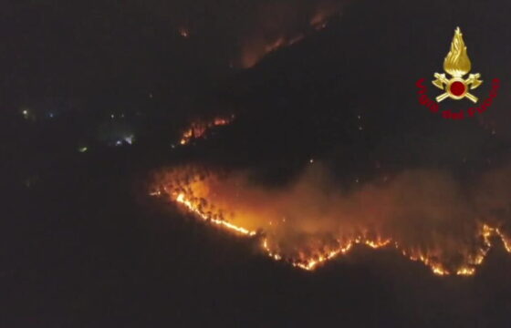 VVF: Toscana – Incendio Monte Faeta organizzazione del soccorso