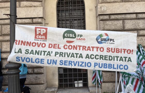 Sanità privata e sociosanitario: sindacati, “in piazza contro emendamento della vergogna”