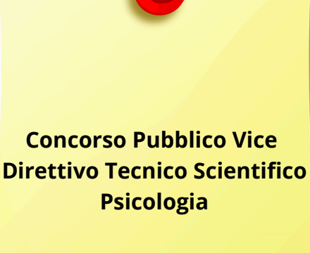 VVF: Direzione Centrale per le Risorse Umane –  Concorso pubblico, per esami, a 2 posti per l’accesso alla qualifica di Vice Direttore Tecnico Scientifico, nell’ambito professionale di Psicologia